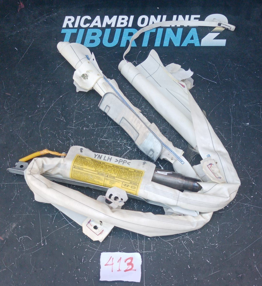 Airbag tendina laterale sinistra Hyundai i30 2014 in poi Numero 413