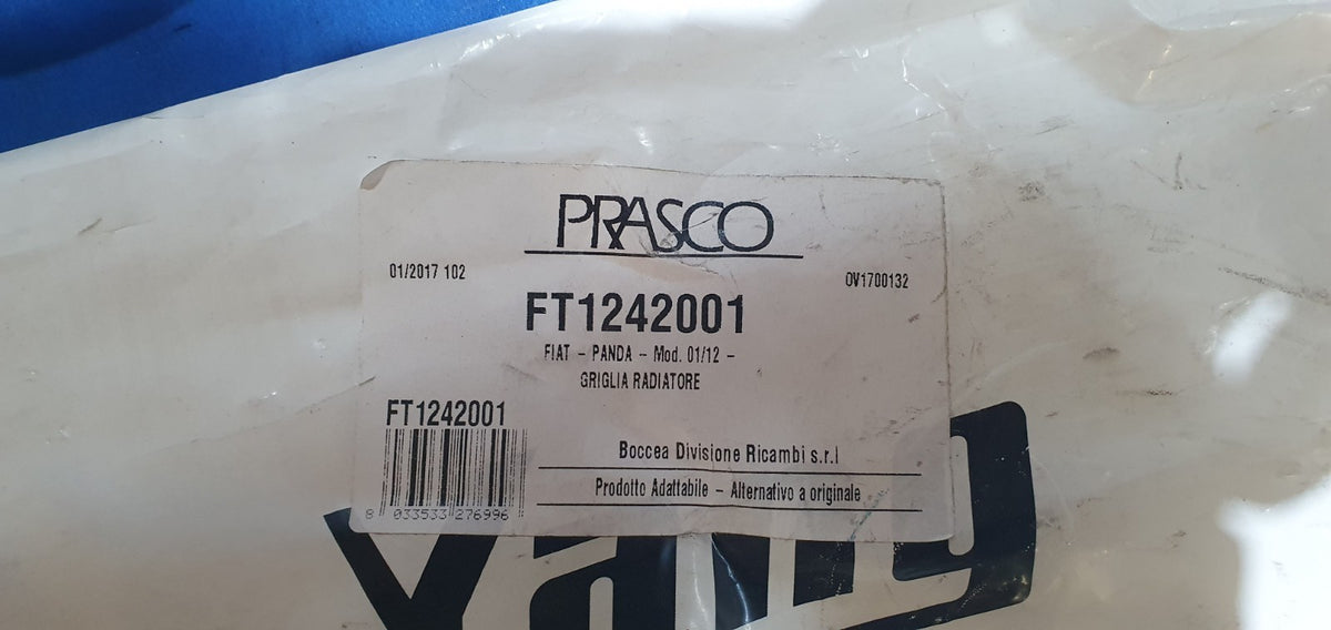 Masc 27 - N Mascherina griglia anteriore nuova commerciale Fiat Panda dal 2012