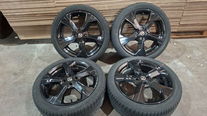 Cer 26 cerchi e gomme estive Bridgestone Nissan micra k14 205 45 r17 con sensori
