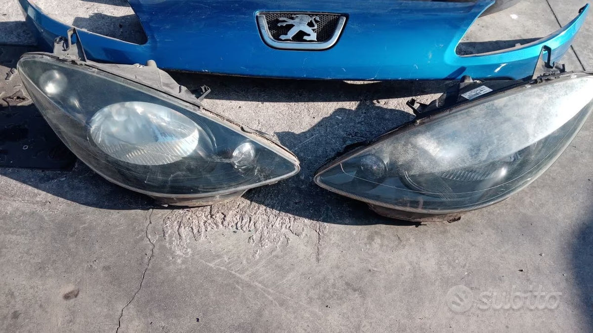 Muso completo musata Peugeot 1007 1.2 benzina 2005 parafango destro ammaccato