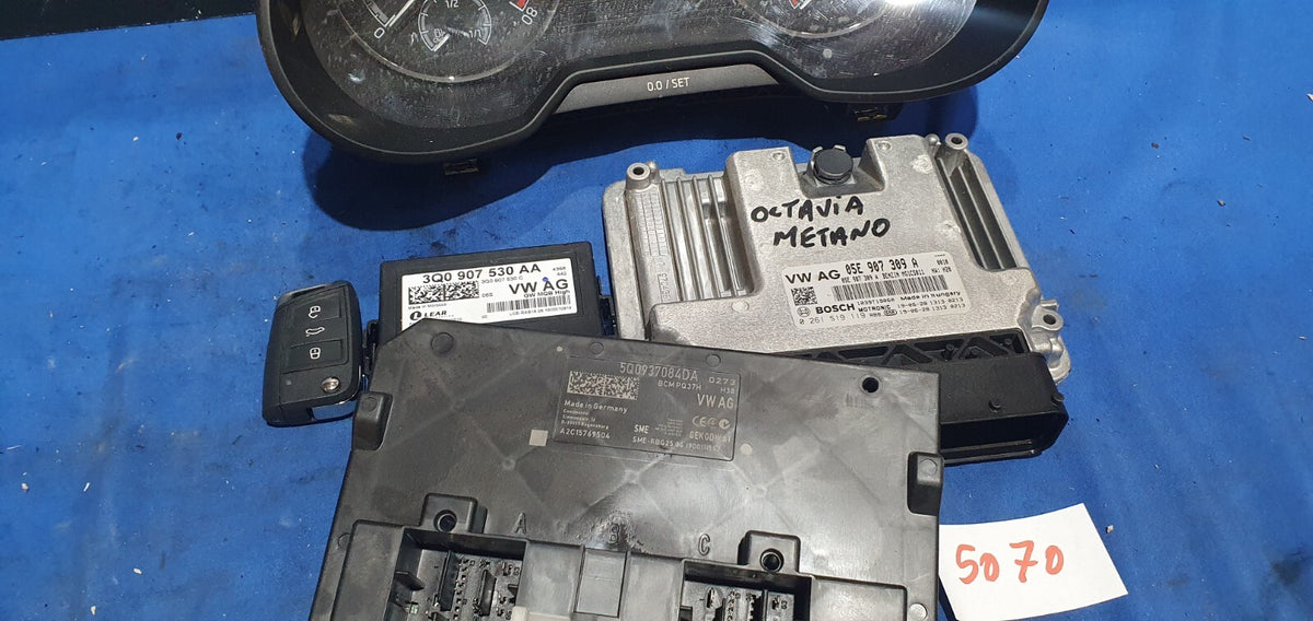 Kit accensione elettronica Chiave e blocchetto Skoda Octavia 1.4 Tb