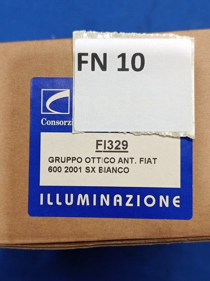 FN 10 - Fanale nuovo freccia anteriore sinistra Fiat 600 bianca dal 2000