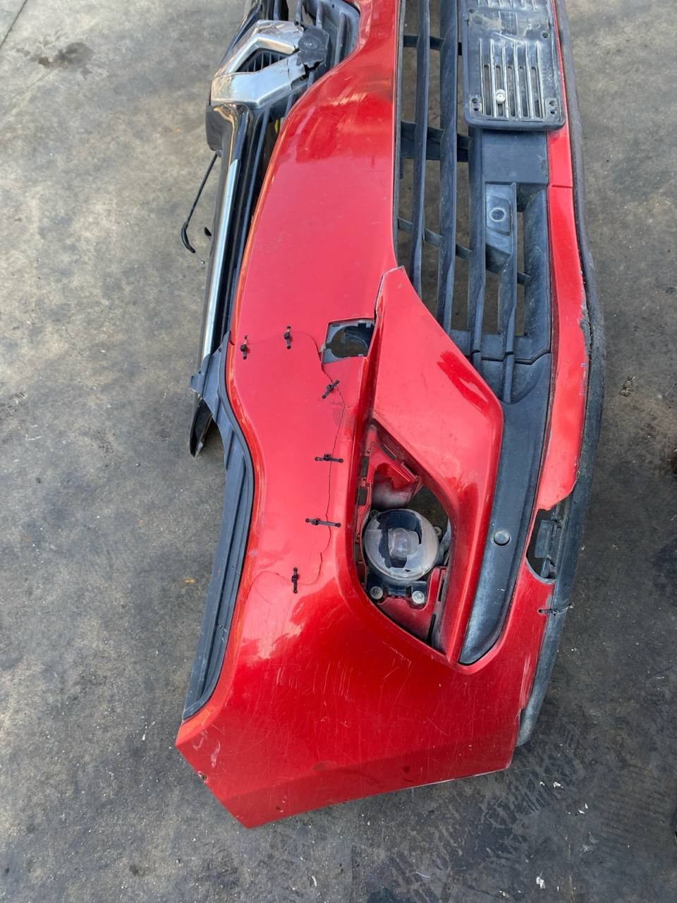 Muso completo musata Renault Clio dal 2016 1.5 D Fari rotti cofano ammaccato