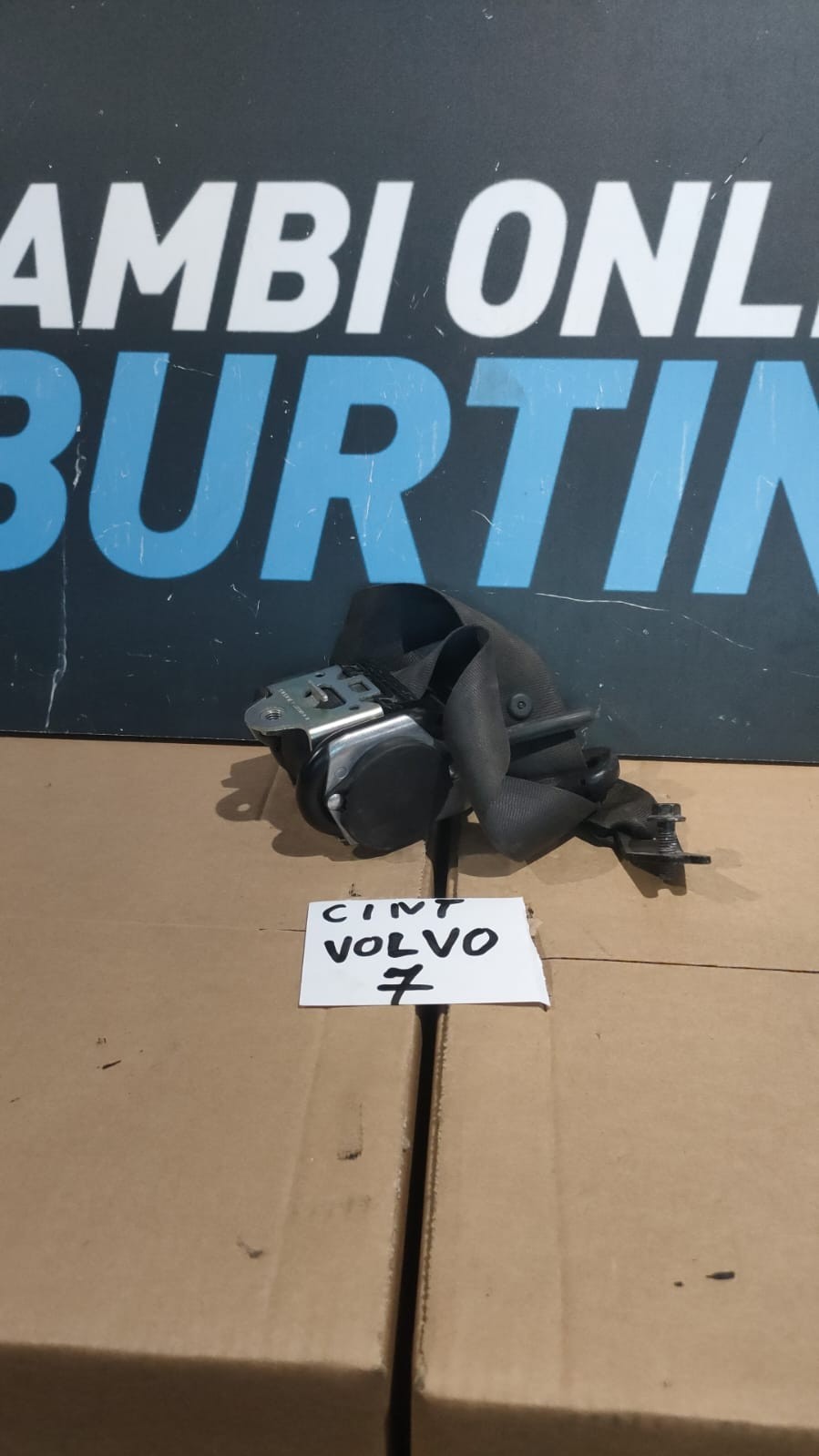 cintura di sicurezza posteriore destra Volvo V60 cint 7
