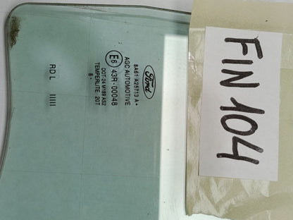 Fin 104 - Finestrino vetro scendente Posteriore sinistro Ford Fiesta dal 2008