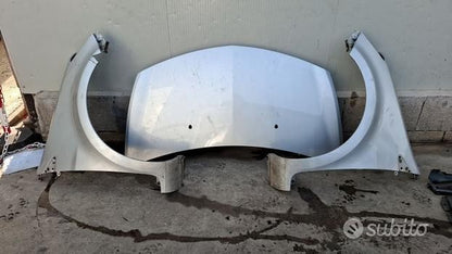 Muso completo musata Renault Clio 1.5d 2005 2009 parafango destro rotto