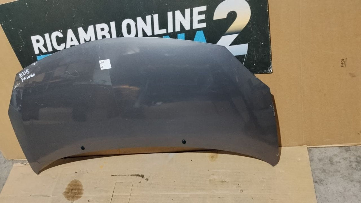 Cof 68 cofano anteriore Renault Twingo dal 2007 al 2017 con piccoli bozzetti