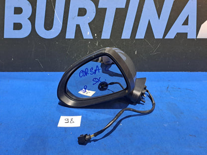 Specchio/specchietto retrovisore sinistro Opel Corsa E 3 porte 3 fili - 98