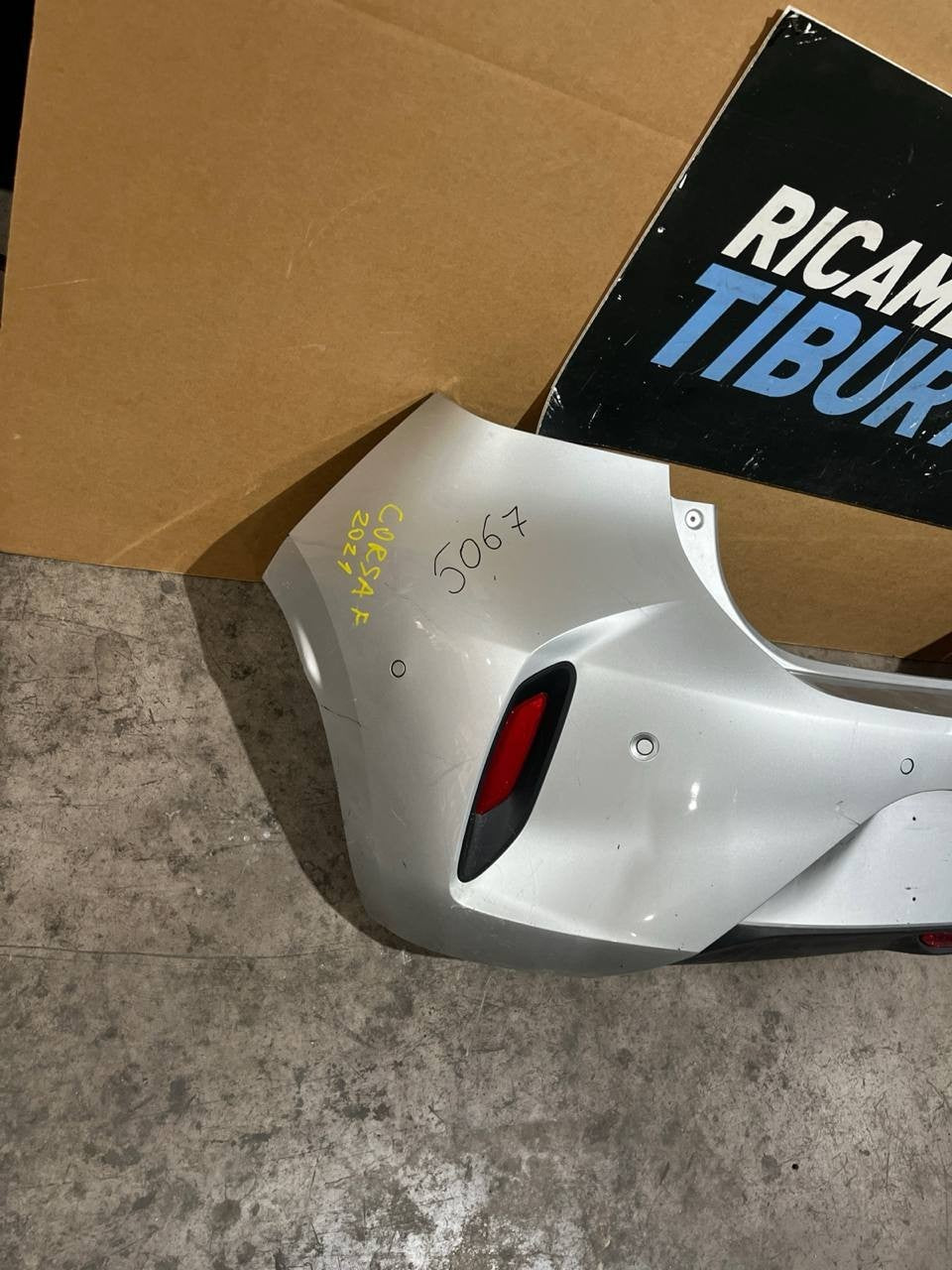 Par 5067 paraurti posteriore Opel corsa F dal 2021 con sensori e telecamera