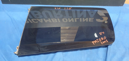Fin 116 - Lunotto vetro fisso Mitsubishi Pajero posteriore destro 2002