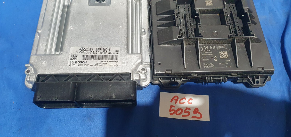 Kit accensione elettronica Chiave e blocchetto Volkswagen T5 2.0D