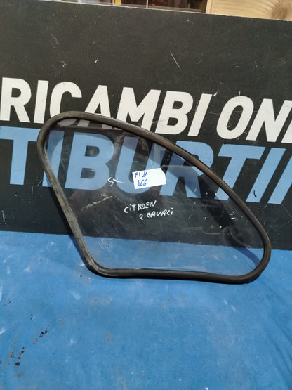 Fin 166 - Vetro Fisso posteriore Citroen 2 cv 2 cavalli sinistro