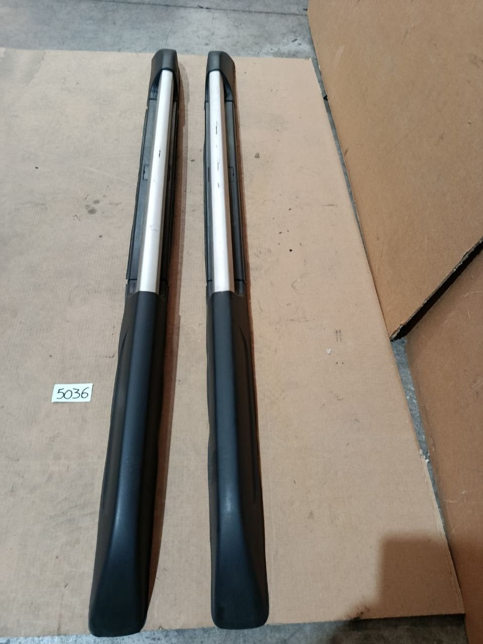 Bar 5036 - Barre longitudinali tetto portapacchi Dacia Duster prima serie 2010