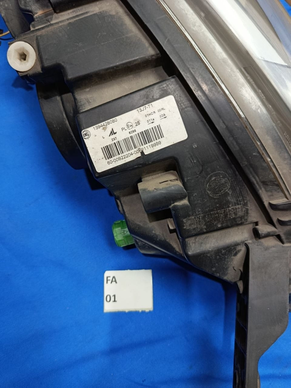 FA 01 - Fanale Faro Anteriore Sinistro Fiat Ducato dal 2014  Cod 1394428080