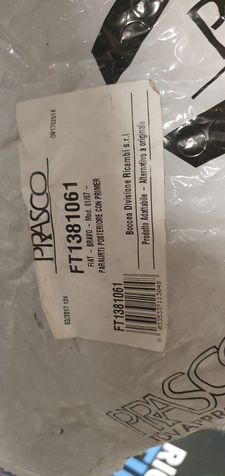 Paraurti Posteriore Fiat Bravo mod dal 2007 FT1381061