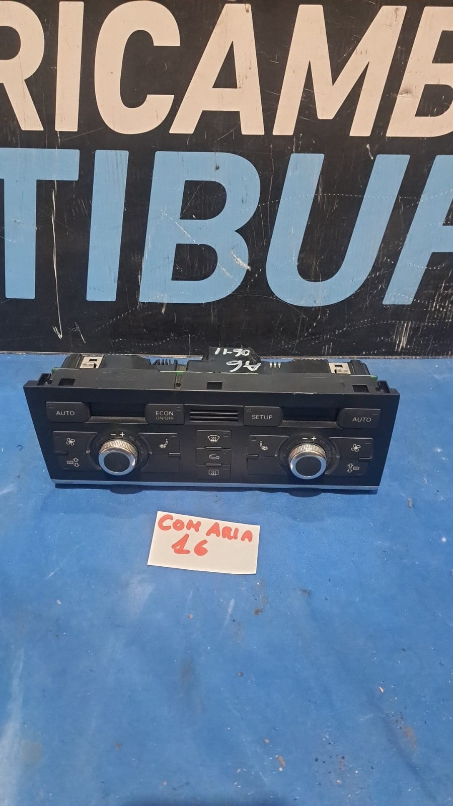 Com 16 comandi clima aria Audi A6 dal 2005 al 2011