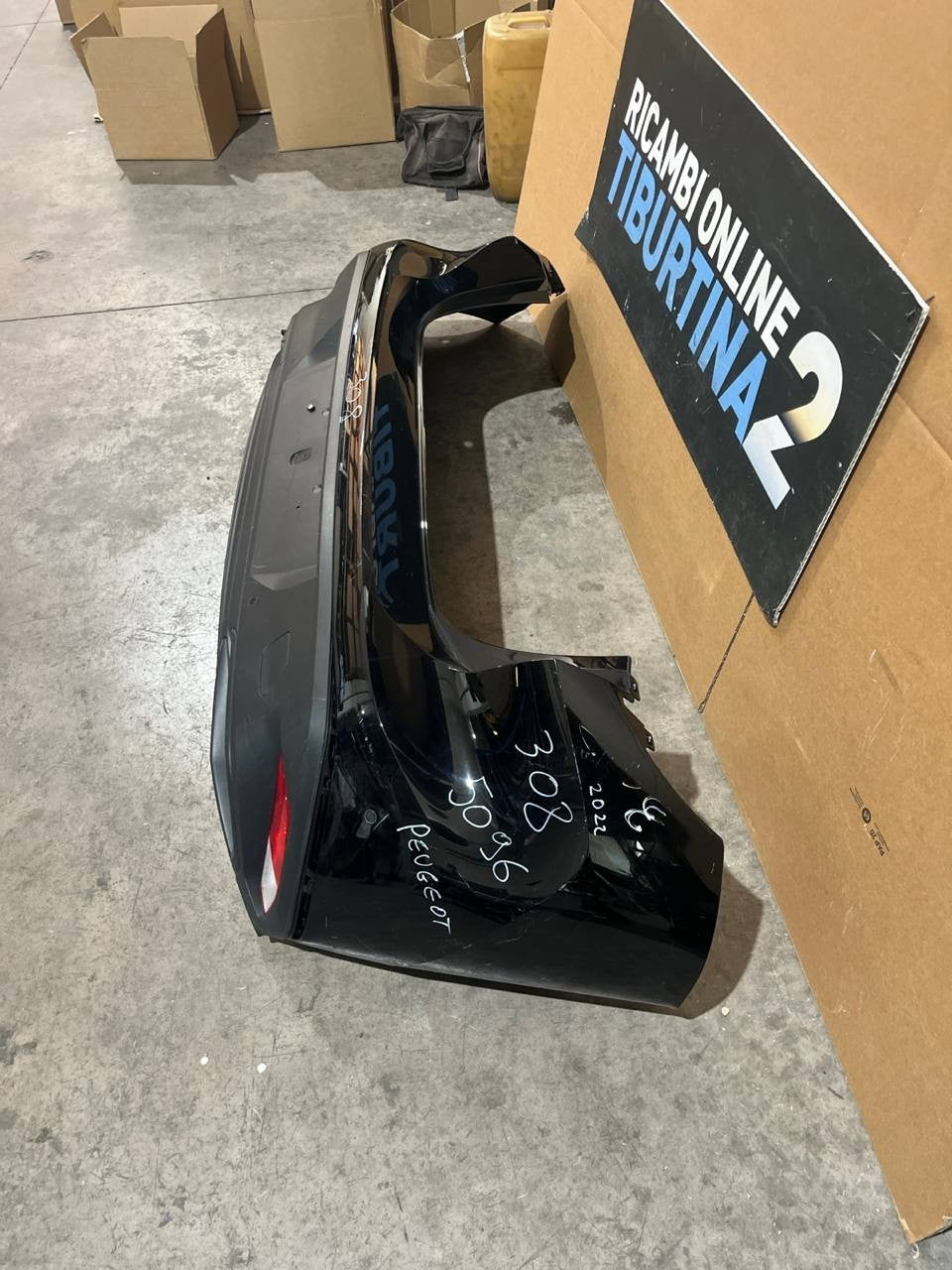 Par 5096 paraurti posteriore Peugeot 308 dal 2022 con sensori