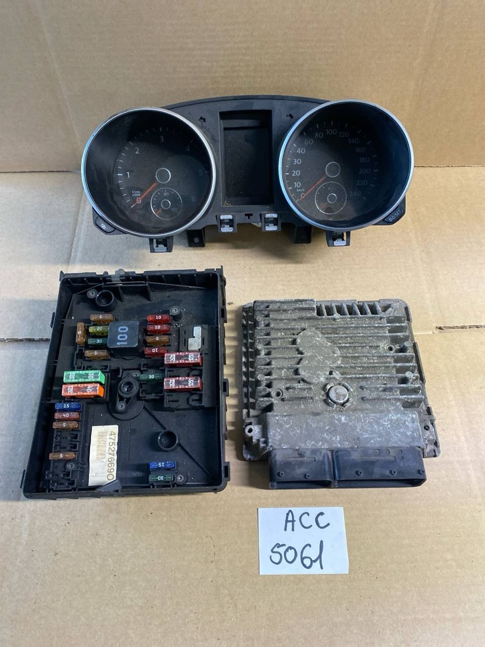 ACC 5061 Kit Accensione Volkswagen Golf 6 senza blocchetto e chiave dal 2009 1.6