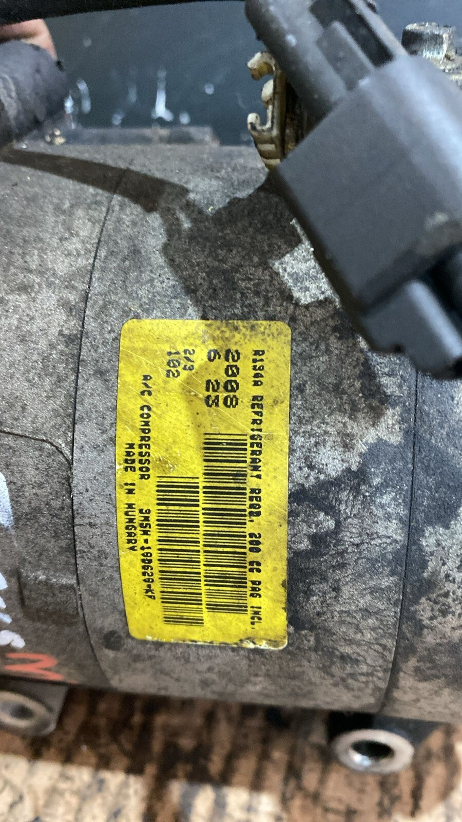 Compressore AC Ford Focus 1.6D Anno 2007 Numero oggetto 5103