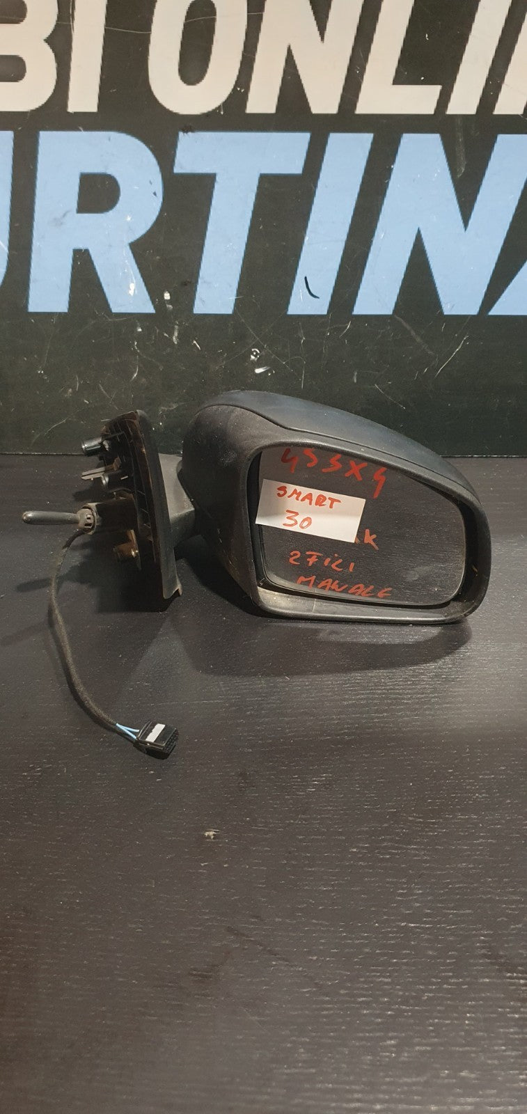 Spe Smart 30 - Specchio retrovisore specchietto Smart 453 Forfour destro 2 fili