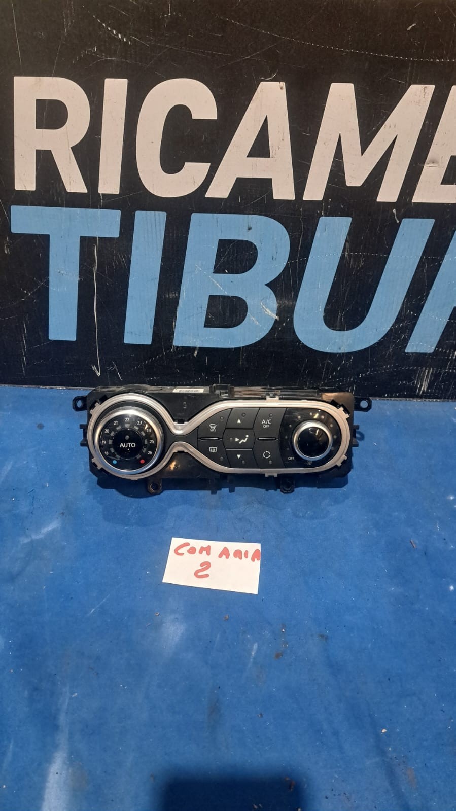 Com 2 Comando clima aria Renault clio 4 anno dal 2012