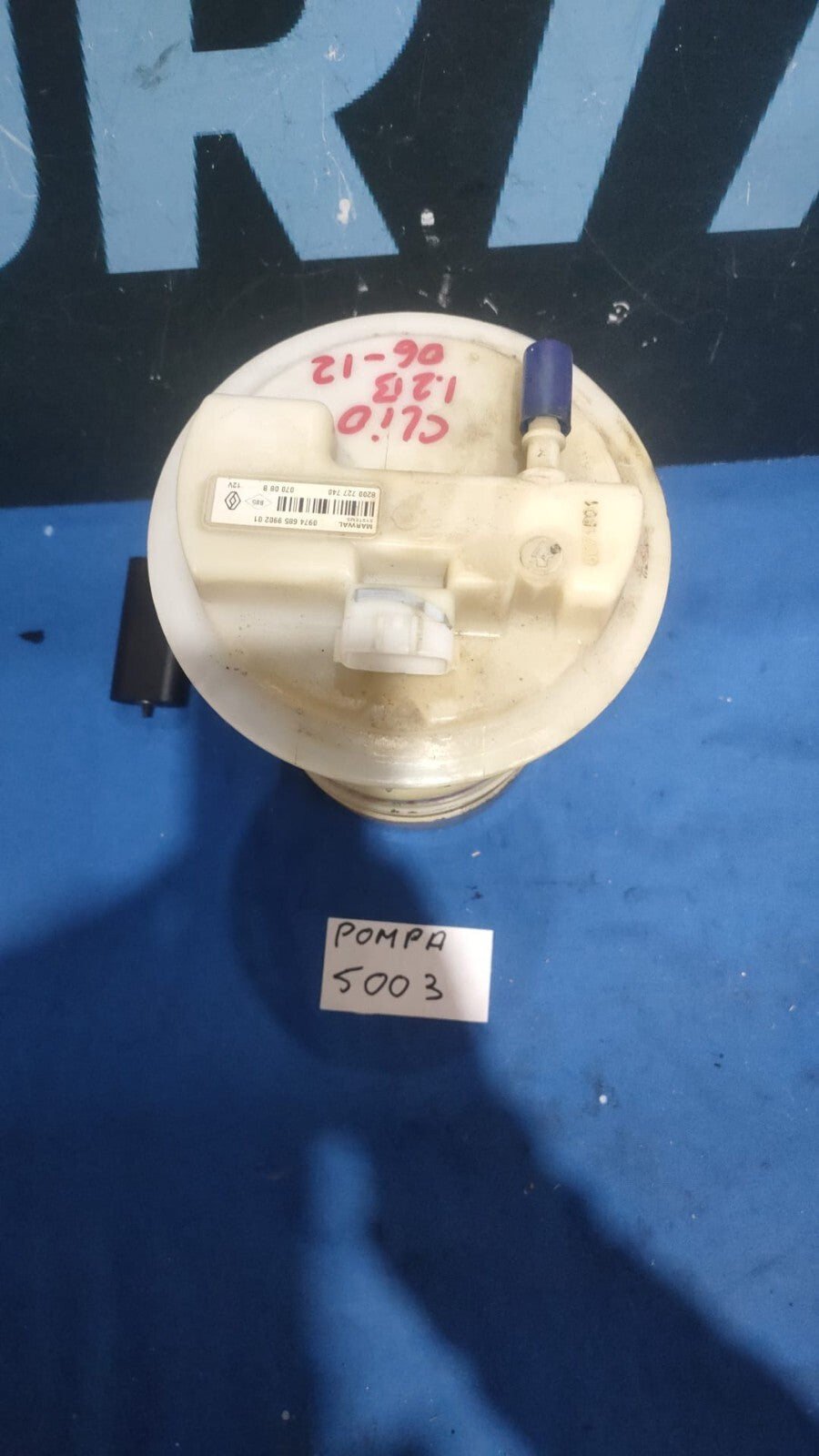 Pompa carburante Clio 06-12 1.2 benzina  COD 0974685990201 POMPA 5003