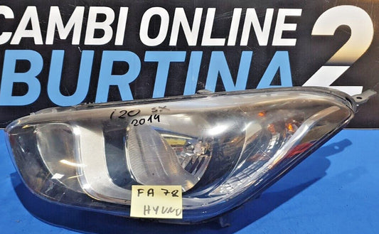 Fanale Anteriore Faro sinistro Hyunday I20 2014