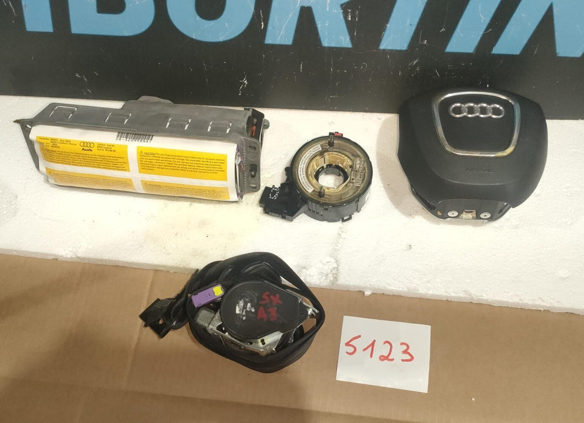 kit airbag audi A3 07-12 3 razze senza cintura destra e cruscotto 5123