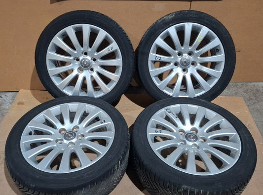 Cer 67 cerchi con gomme da cambiare opel insignia 245-45-18 gomme da cambiare