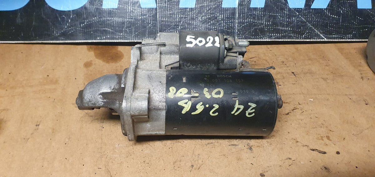 Motorino avviamento  Bmw Z4 2.5 B dal 2003 al 2008 Bosch 0001108157