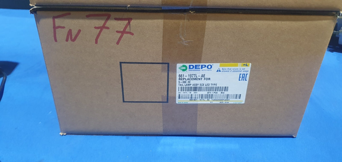 Fanale posteriore nuovo commerciale Fiato 500e dal 2018 led sinistro depo