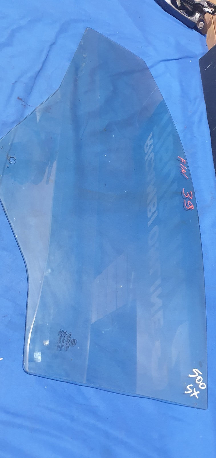 Fin 39 - Finestrino vetro scendente Fiat 500 2007 anteriore sinistro