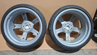 Cer 38 cerchi e gomme estive audi a4 b7 235-35-19 ABT originali