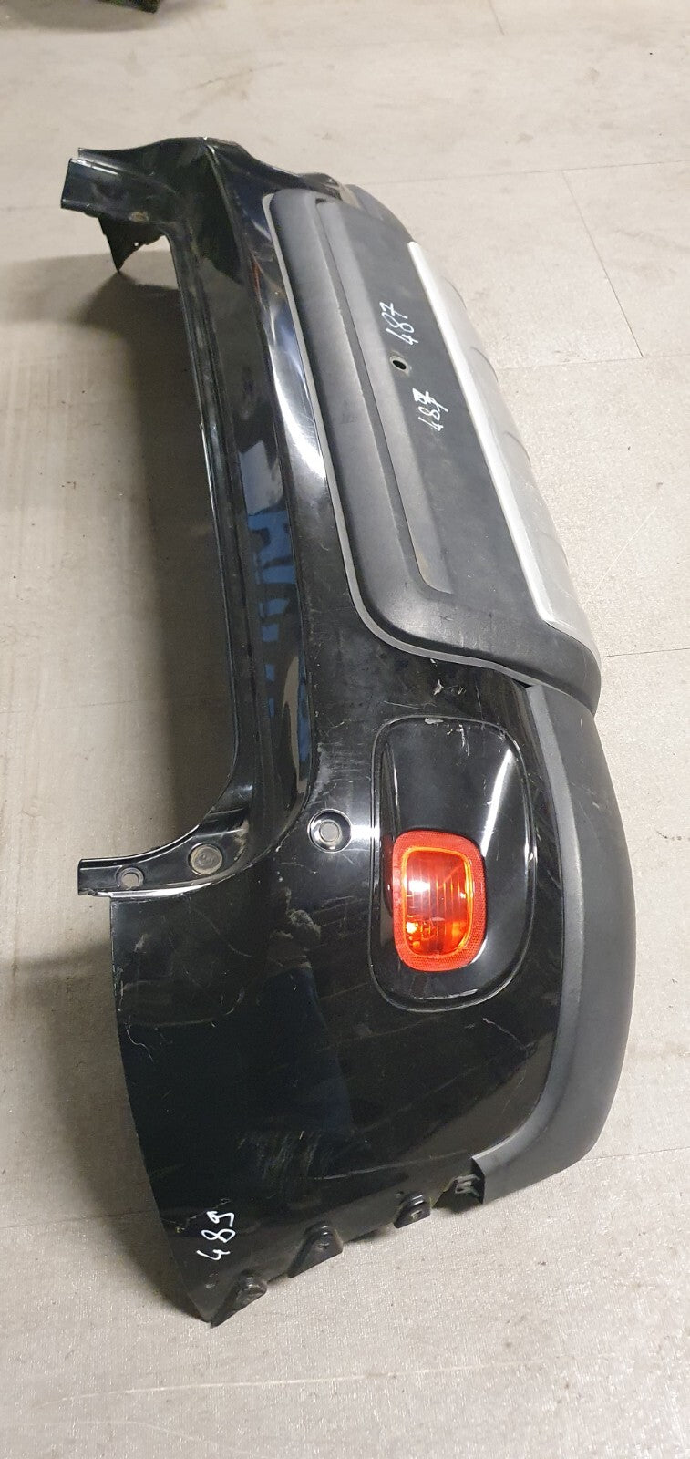 Paraurti posteriore completo Fiat Panda Cross con sensori parcheggio