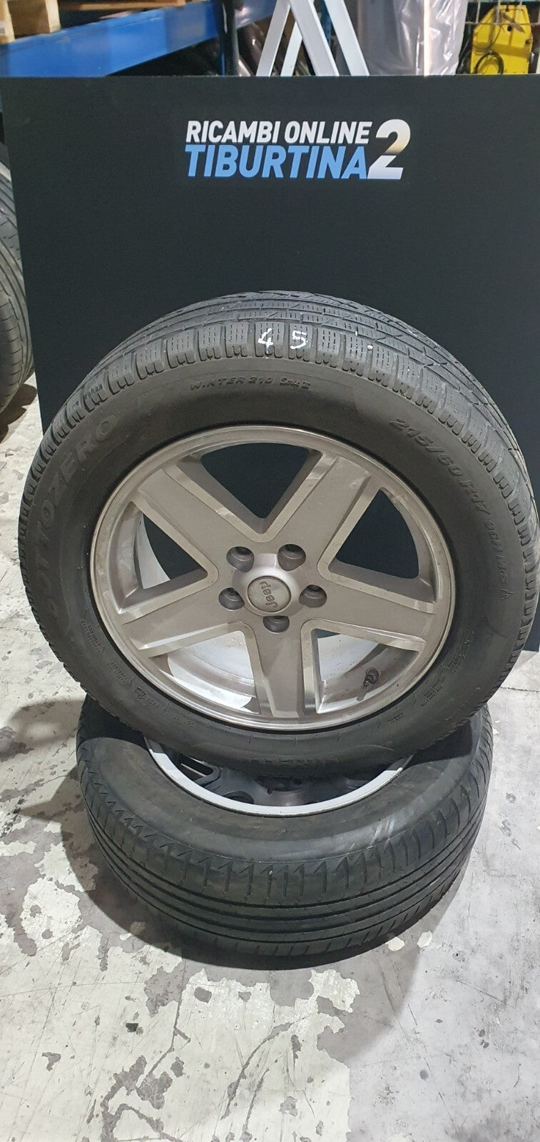 Cerchi e gomme 4 cerchi per Jeep Patriot con gomme