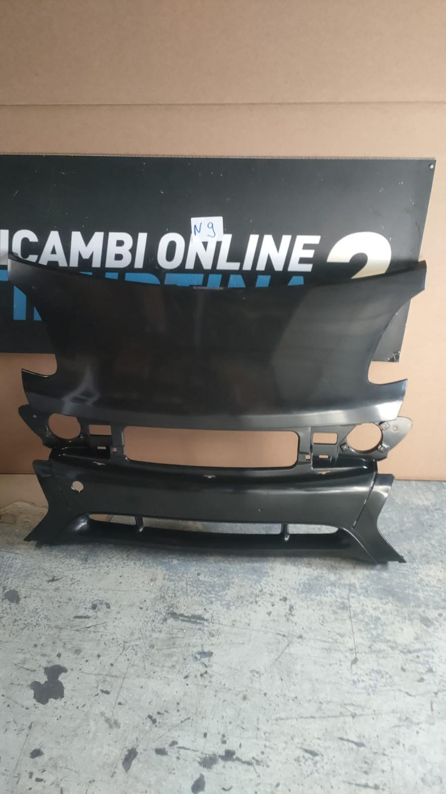 N9 - paraurti anteriore centrale Smart 450 dal 1998 al 2002 Nuovo