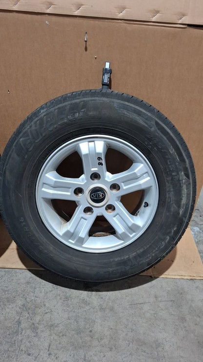 68 cerchi e gomme M+S kia sorento 245-70-16 tourador dot 3421 con 6,5mm