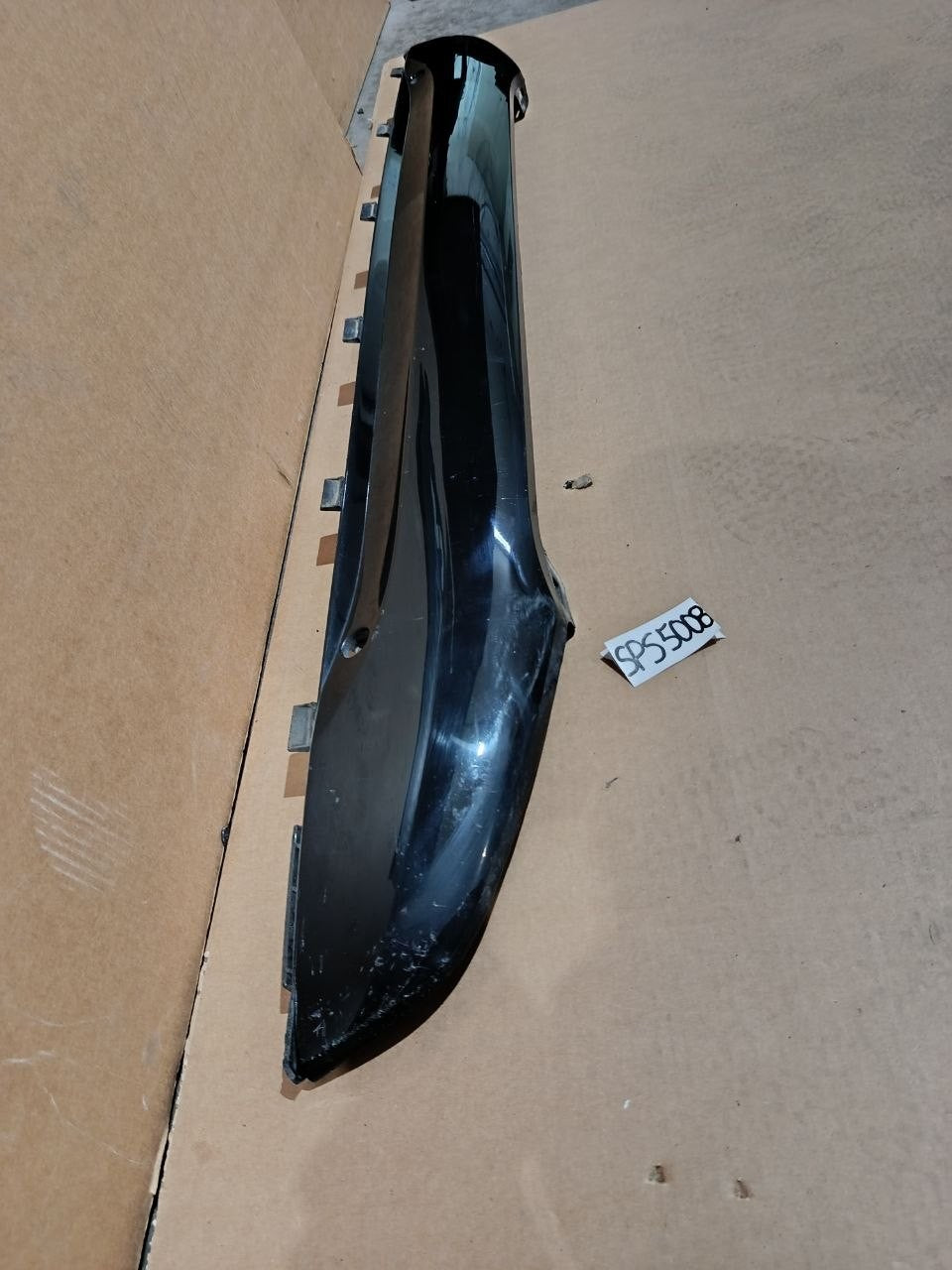 Sps Spoiler paraurti Smart 451 2008 2014  Verniciato nero lucido