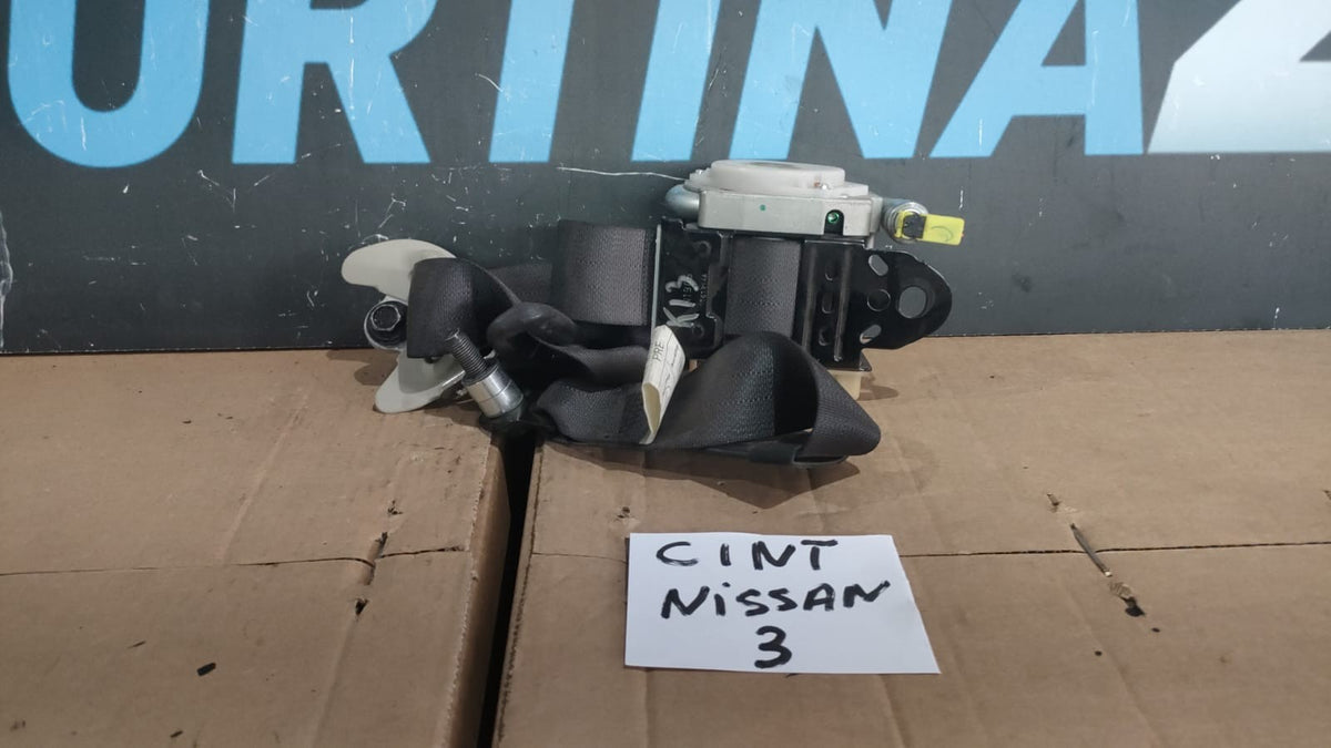 cintura di sicurezza anteriore sinistra  Nissan Micra k13  2007 in poi cint 3