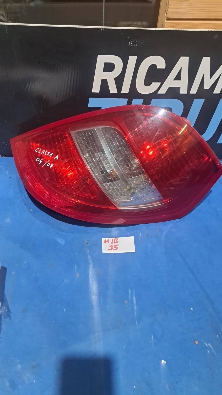 F MB 35 Fanale posteriore stop destro Mercedes Benz classe a dal 2008 al 2012