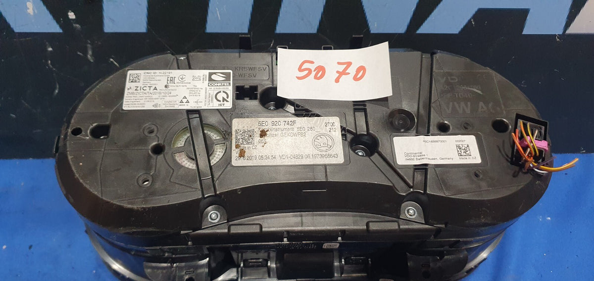 Kit accensione elettronica Chiave e blocchetto Skoda Octavia 1.4 Tb