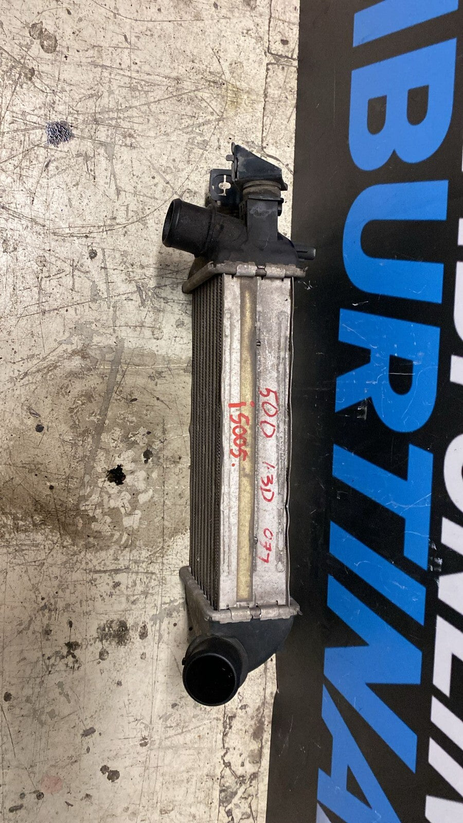 Intercooler Fiat 500 1.3d Anno 2007  Numero oggetto I5005