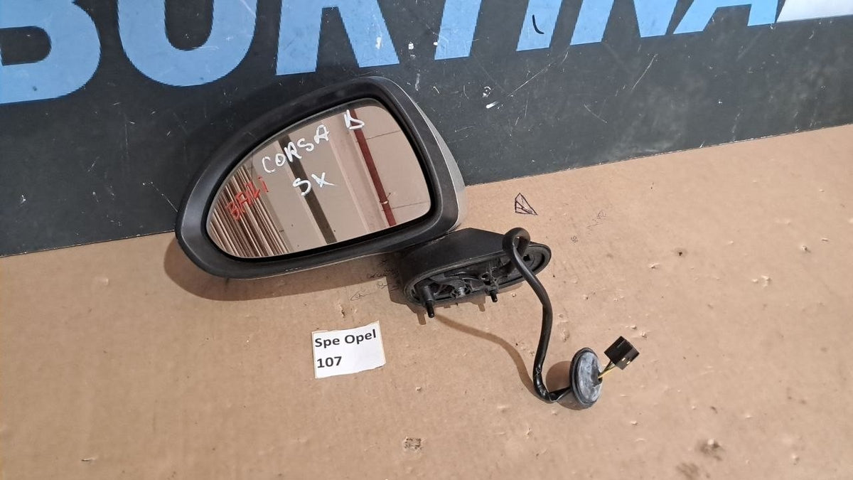 Spe Opel 107 specchietto retrovisore opel corsa D sinistro 3fili