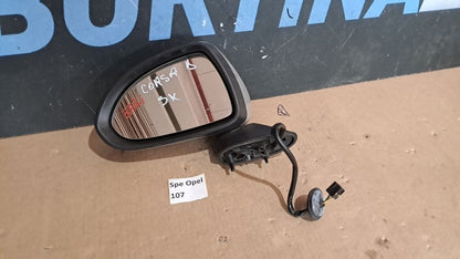 Spe Opel 107 specchietto retrovisore opel corsa D sinistro 3fili