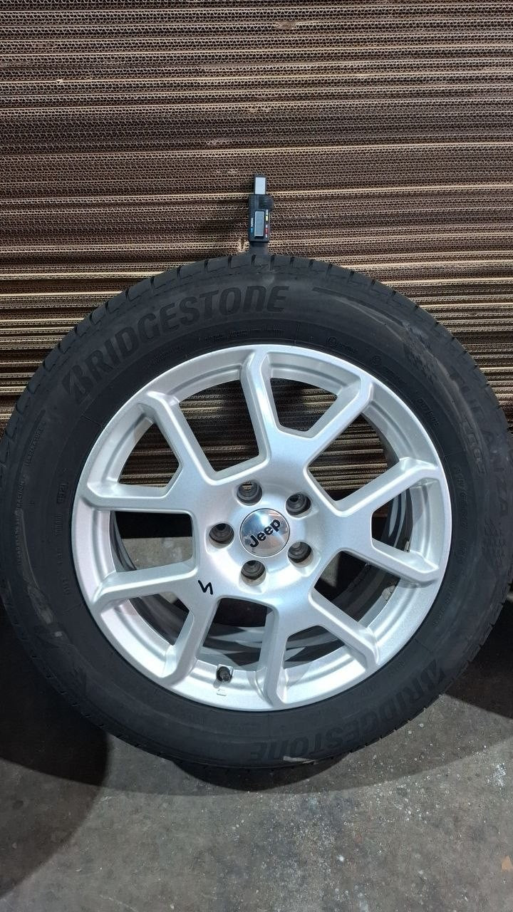 Cer 4 - cerchi  jeep renegade 215-60-17 Bridgestone dot 5021