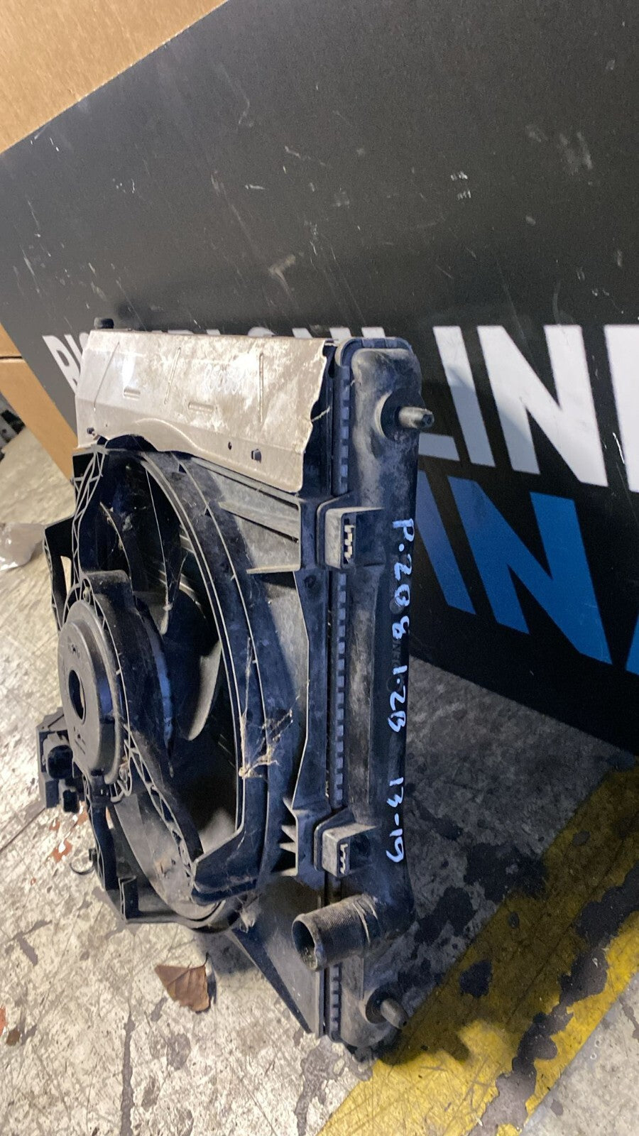Radiatore e ventola Kit Radiatori Peugeot 208 1.2bz Anno 2013-2019