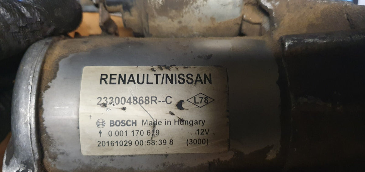 Motorino avviamento  Nissan Juke 1.5 d 0001170629