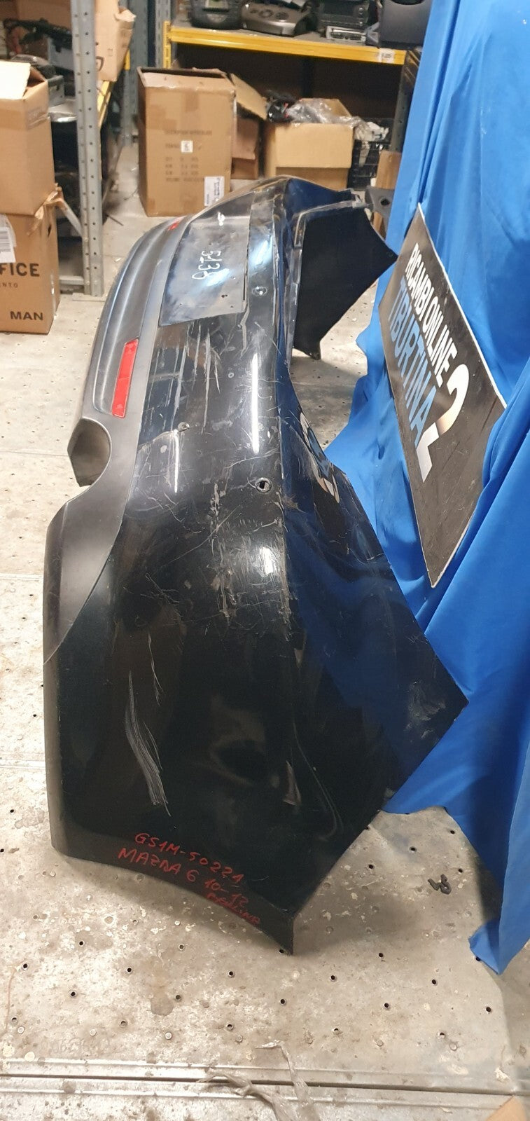 Paraurti posteriore Mazda 6 berlina dal 2010 al 2012 GS1M 50221