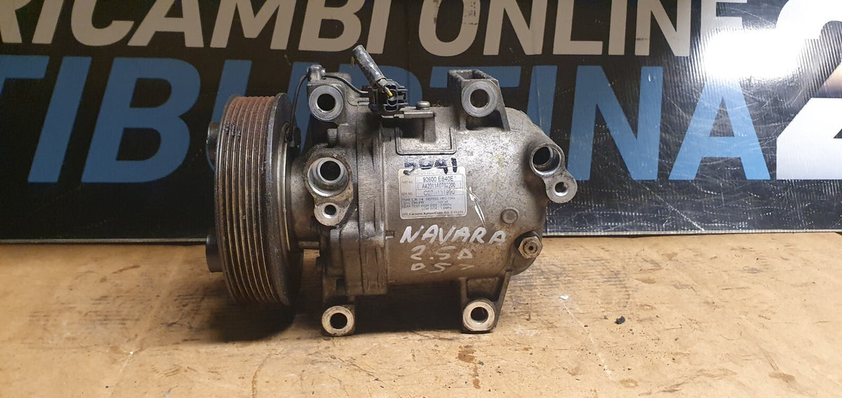 Compressore aria condizionata  NISSAN NAVARA (D40) 92600EB400 E17