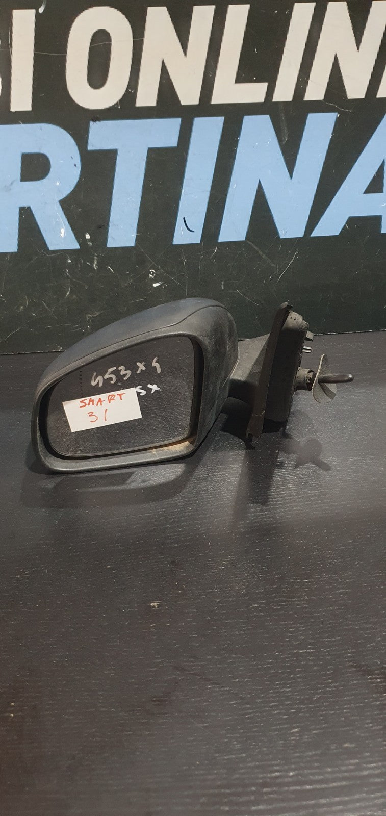 Spe Smart 31 - Specchio retrovisore specchietto Smart 453 Forfour sinistro